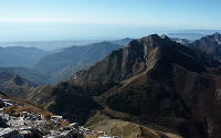 Alpi Apuane - Vista panoramica del Monte Corchia