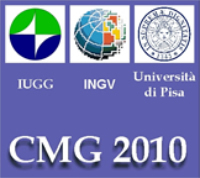 CMG 2010 - logo IUGG, INGV e UniPi