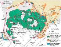 Simplified geological map of Campi Flegrei