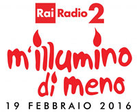 Logo dell'iniziativa m'illumino di meno 2016