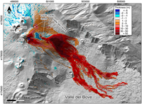 Lidar surveys reveal eruptive volumes and rates at Etna, 2007–2010