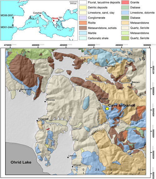 A MIS 9/MIS 8 speleothem record of hydrological variability from Macedonia (F.Y.R.O.M.)