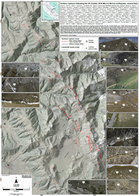 Surface ruptures following the 30 October 2016 Mw 6.5 Norcia earthquake, central Italy