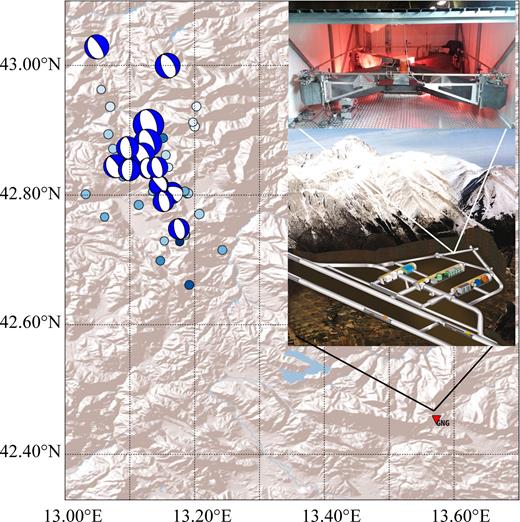 Rotational motions from the 2016, Central Italy seismic sequence, as observed by an underground ring laser gyroscope