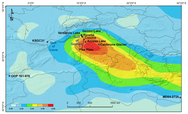 The 4.2 ka event in the central Mediterranean: new data from a Corchia speleothem (Apuan Alps, central Italy)