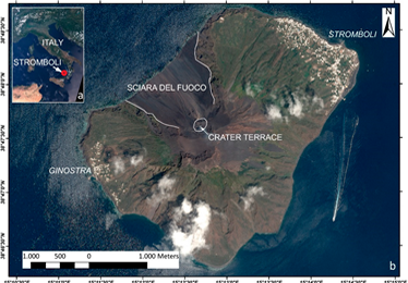 Catching Geomorphological Response to Volcanic Activity on Steep Slope Volcanoes Using Multi-Platform Remote Sensing