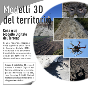 Modelli 3D del territorio