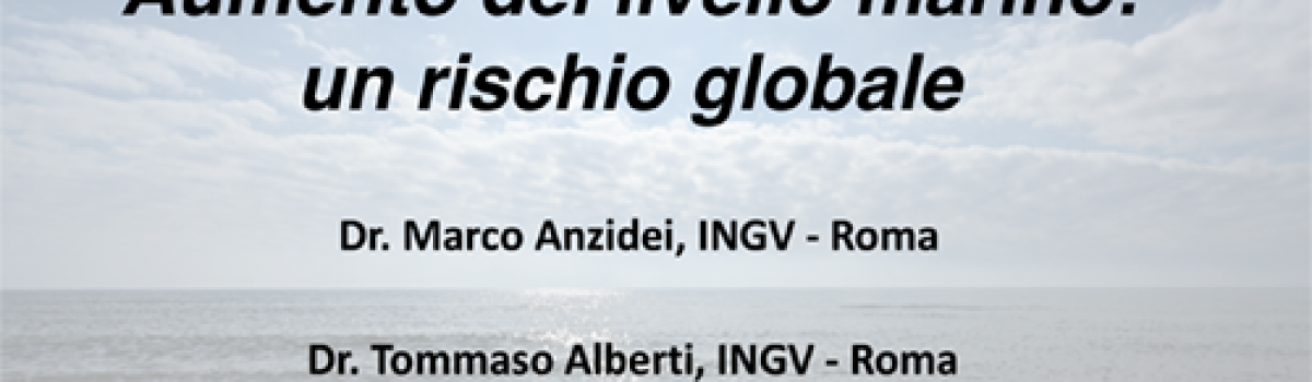 Aumento del livello marino: un rischio globale