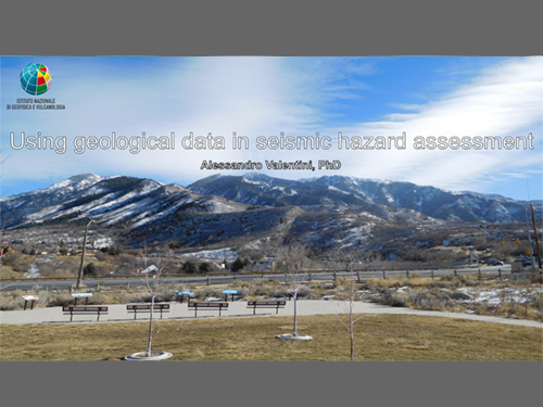 Using geological data in seismic hazard assessment