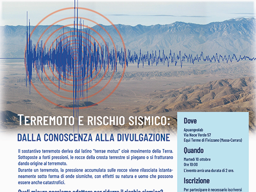 Terremoto e rischio sismico: dalla conoscenza alla divulgazione