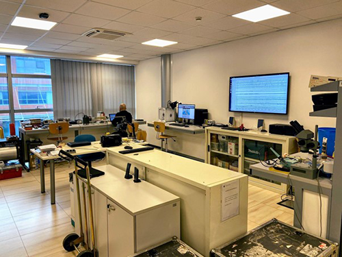 Immagine del laboratorio