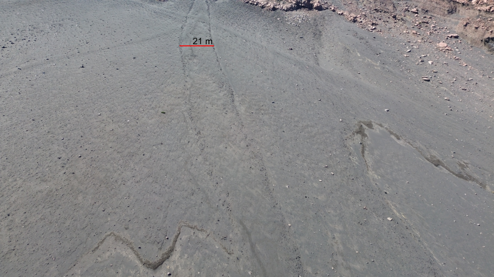 Overview of the deposit levées