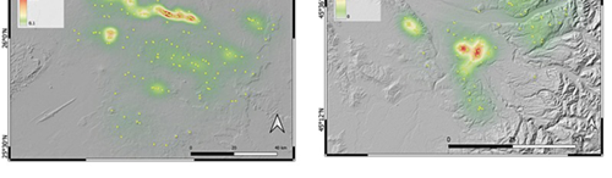 Self-similar spatial clustering of volcanic vents: Insights into magma storage depth from global volcanic fields