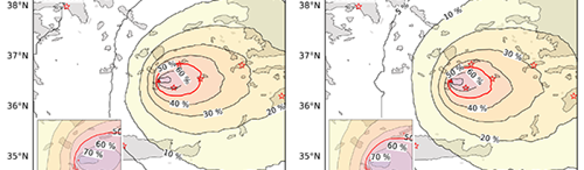 Explosive eruptions of Kolumbo Central Volcano and associated tephra fallout hazards assessment